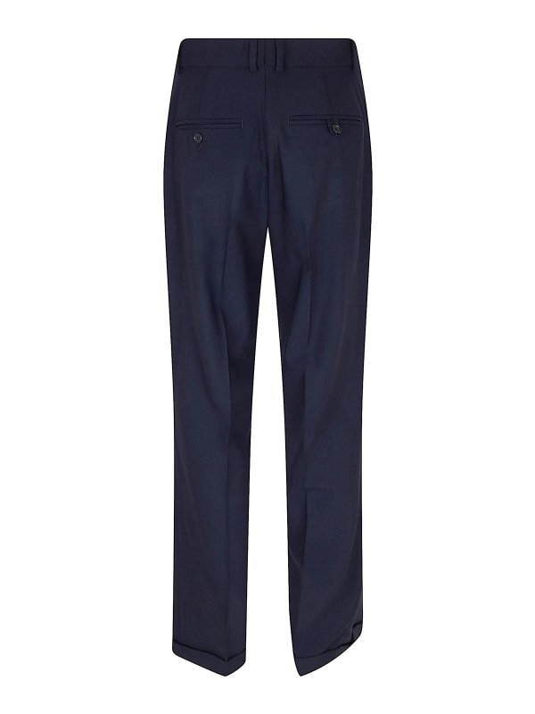 POLO RALPH LAUREN: Pantalons casual online - Pantalons Décontractés - Bleu Foncé