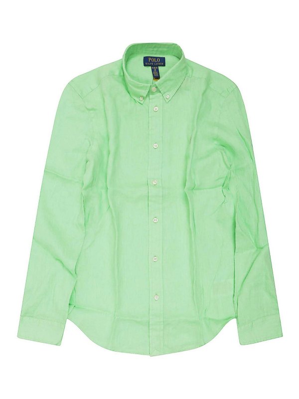 POLO RALPH LAUREN: シャツ - シャツ - イエロー