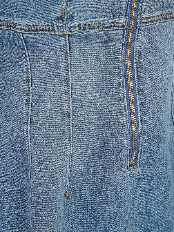 The Best Shops Self Portrait: ニーレングススカート＆ミディ丈 - 膝丈/ミディスカート - ブルー