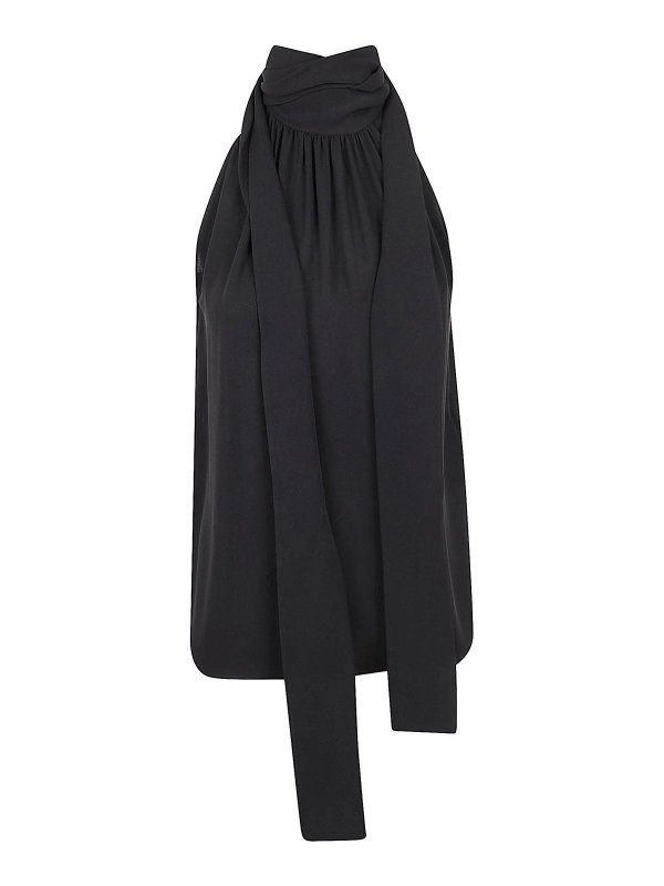 VALENTINO GARAVANI: Tops und Tank Tops - Top - Schwarz