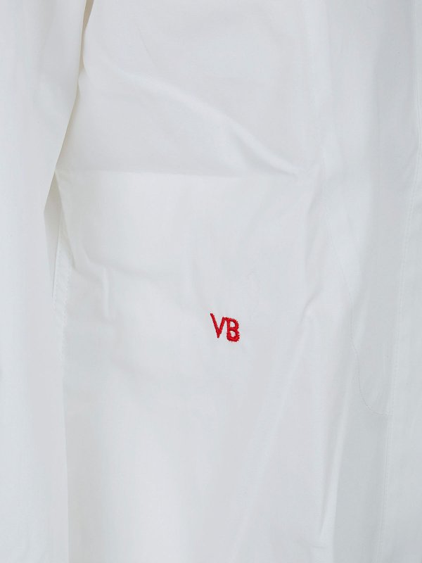 The Best Shops VICTORIA BECKHAM: shirts - Bib Detail Shirt