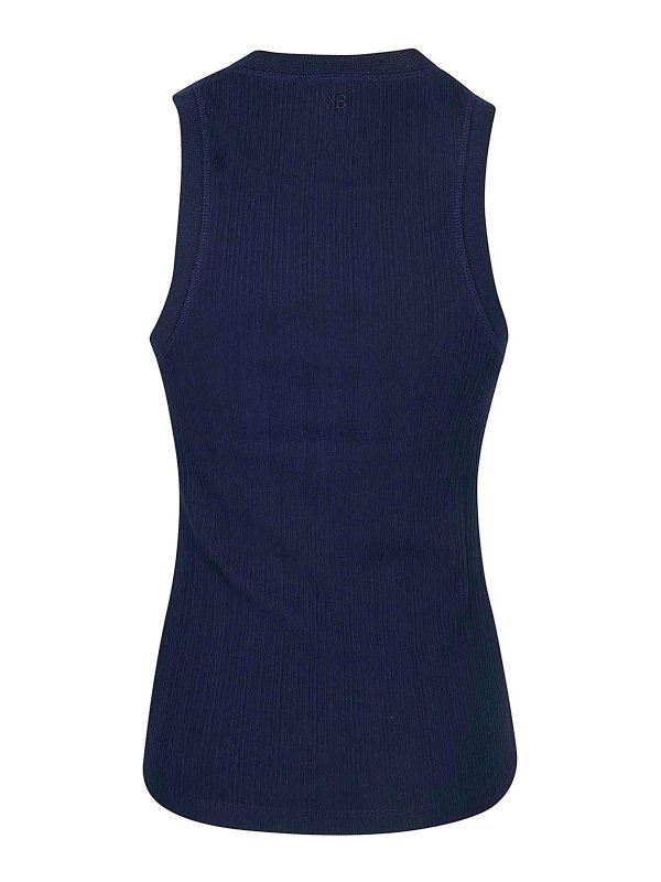 VICTORIA BECKHAM: トップス＆タンクトップ online - トップ/タンクトップ - ダークブルー