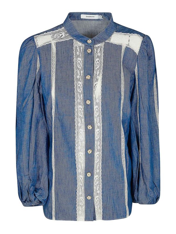 ZIMMERMANN: シャツ - シャツ - ブルー