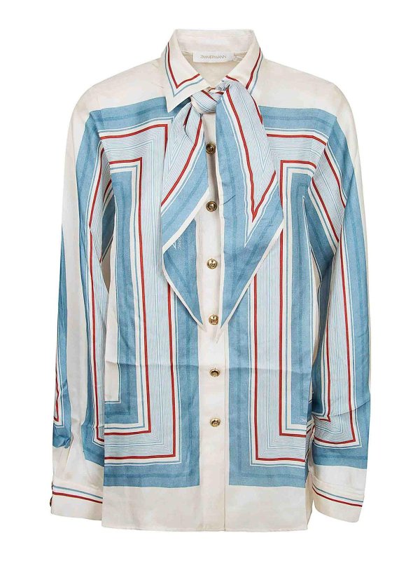 ZIMMERMANN: camicie - Camicia sciarpa rilassata