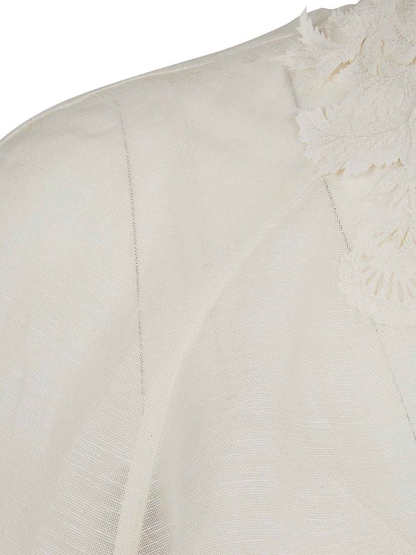 The Best Shops ZIMMERMANN: bluse - Camicetta con colletto ribellione