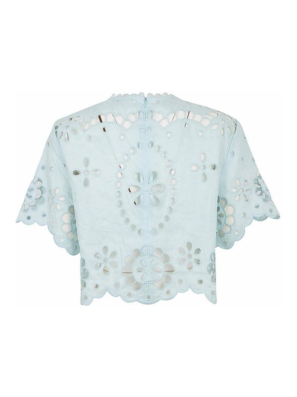 ZIMMERMANN: Tops und Tank Tops online - Top - Hellgrün