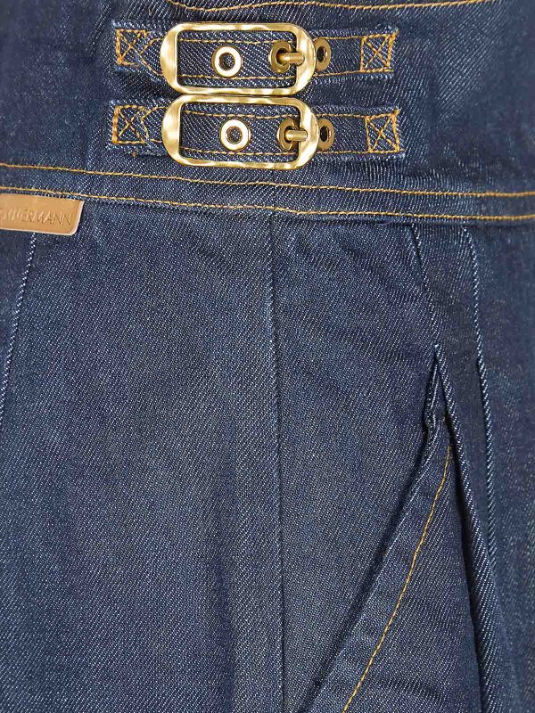 The Best Shops ZIMMERMANN: カジュアルトラウザー - カジュアルパンツ - ライトブルー