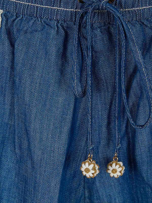 The Best Shops ZIMMERMANN: トラウザーショーツ - ショートパンツ - ブルー