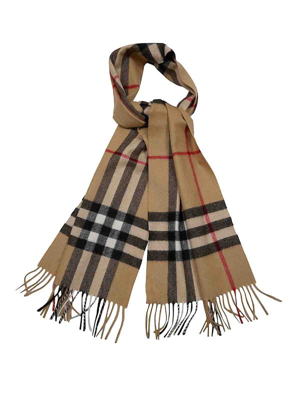 BURBERRY: Bufandas y pañuelos online - Bufanda - Beis