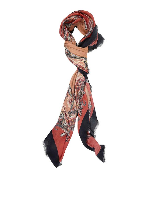 ETRO: Estolas y chales online - Estola - Rojo