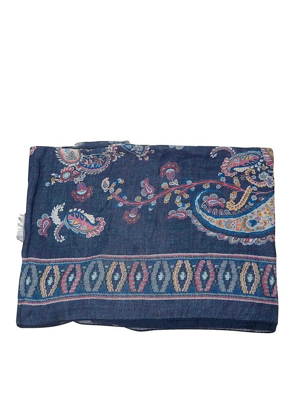 ETRO: スカーフ - スカーフ - 緑