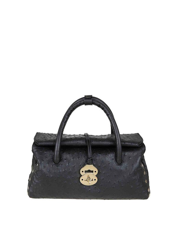 ZANELLATO: クロスボディバッグ - クロスボディバッグ - 黒