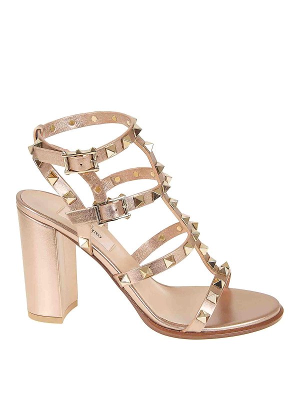 VALENTINO GARAVANI: Sandalen - Sandalen - Rosa