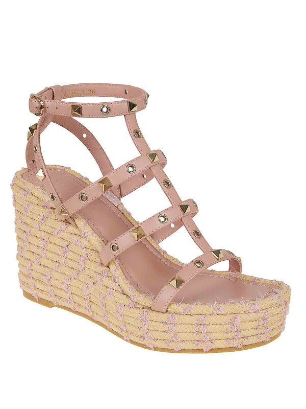 VALENTINO GARAVANI: エスパドリーユ online - エスパドリーユ - ベージュ