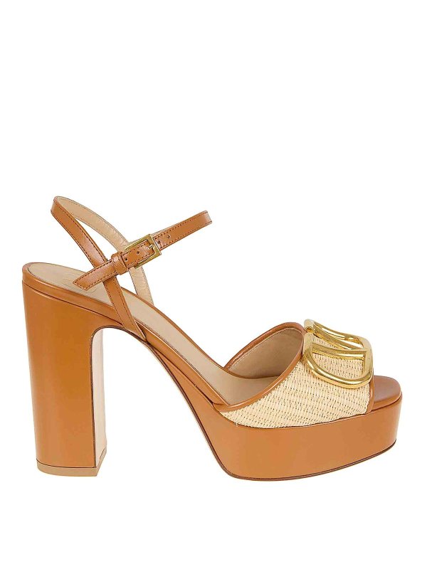 VALENTINO GARAVANI: Sandales - Sandales - Beige