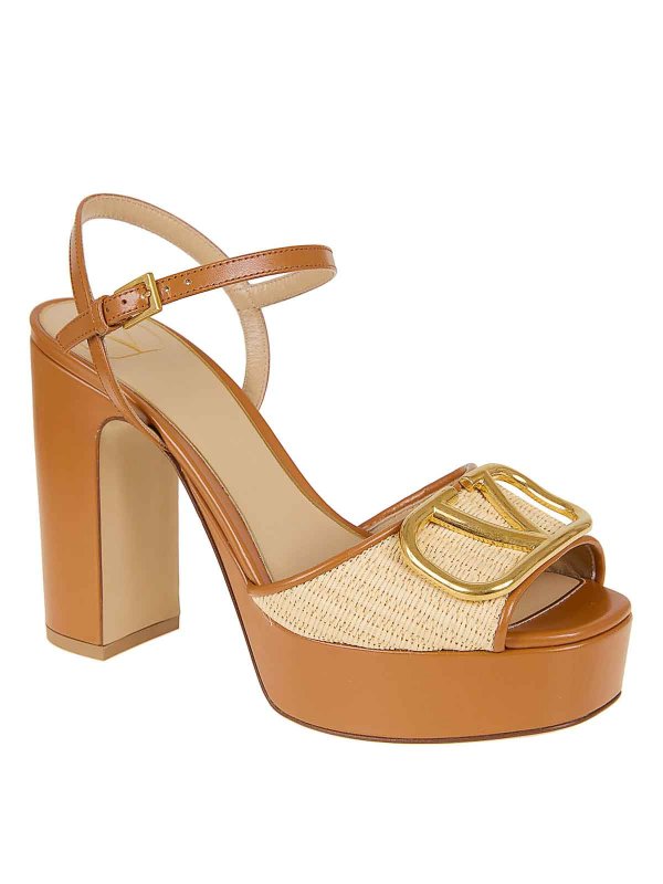 VALENTINO GARAVANI: Sandales online - Sandales - Beige