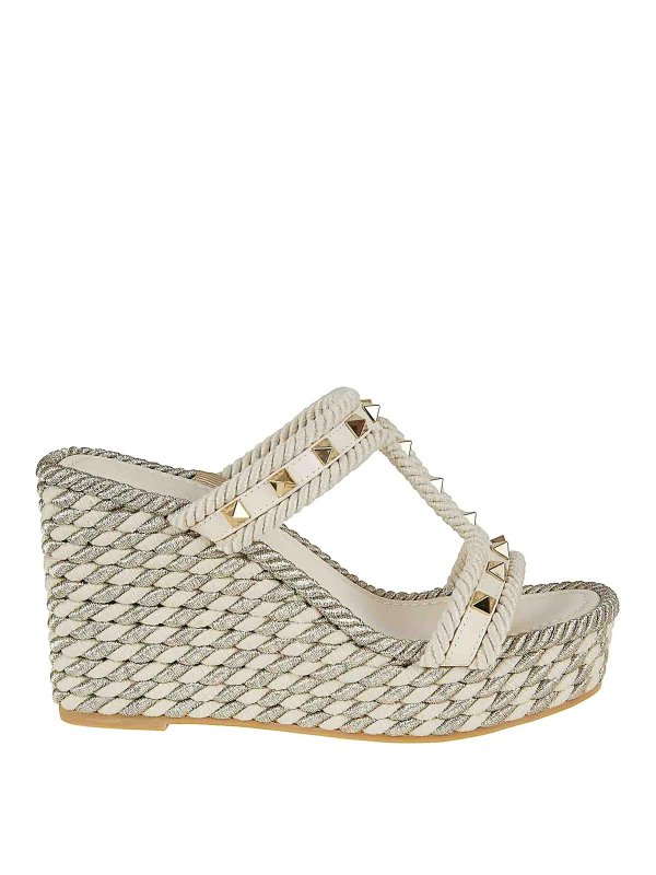 VALENTINO GARAVANI: Espadrilles - Espadrilles - Blanc