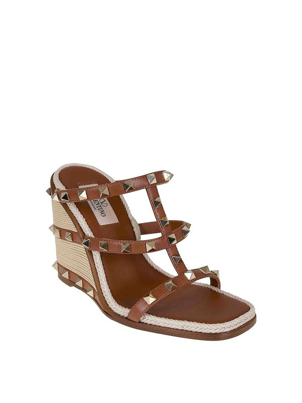 VALENTINO GARAVANI: エスパドリーユ online - エスパドリーユ - ベージュ