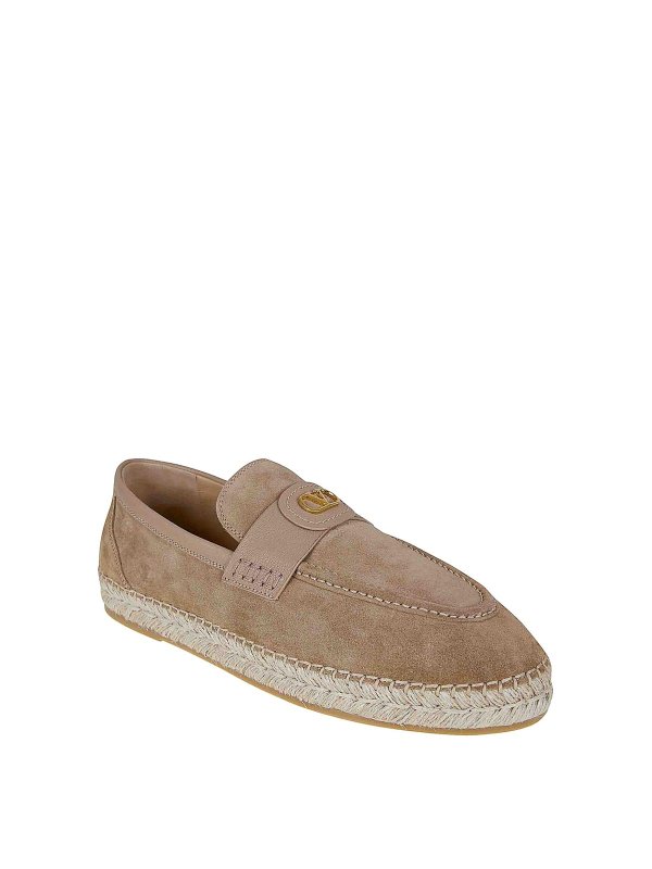 VALENTINO GARAVANI: エスパドリーユ online - エスパドリーユ - キャメル