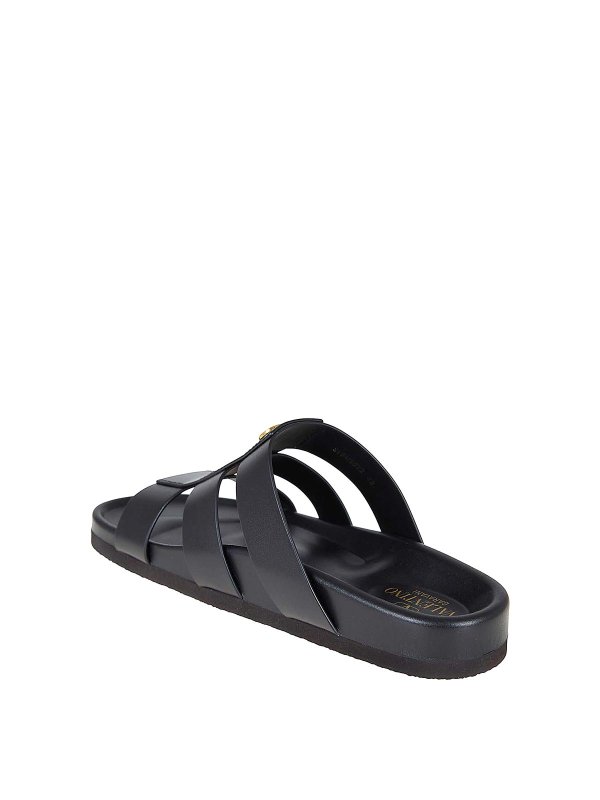 The Best Shops VALENTINO GARAVANI: sandali - Sandalo Studshield Vitello