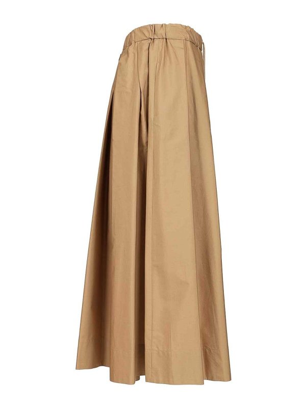 The Best Shops S MAX MARA: Faldas media pierna y semilargas - Falda Semilarga - Beis