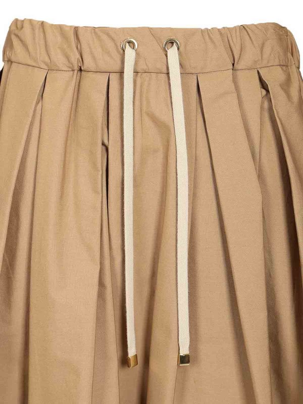 Falda Semilarga - Beis shop online: S MAX MARA