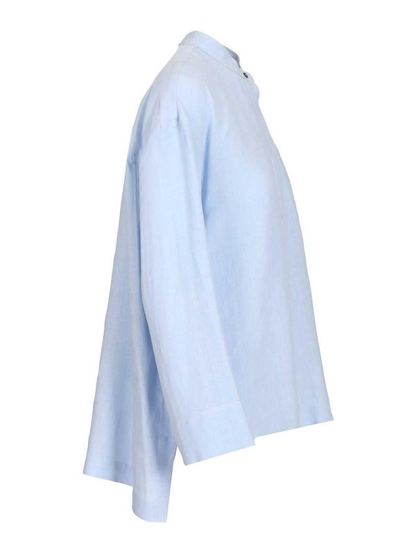 The Best Shops S MAX MARA: Hemden - Hemd - Hellblau