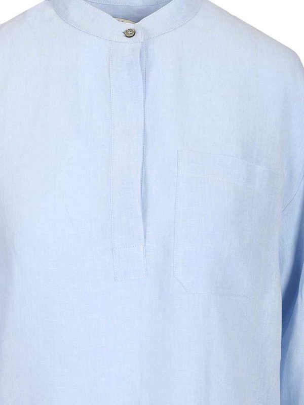 Hemd - Hellblau shop online: S MAX MARA