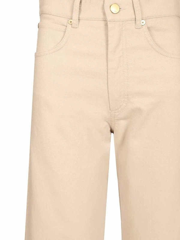 カジュアルパンツ - ベージュ shop online: S MAX MARA
