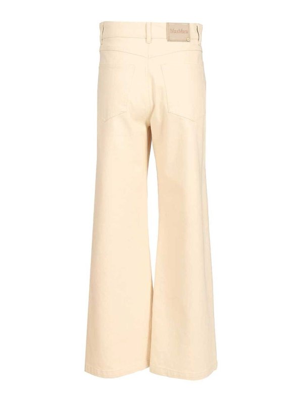 S MAX MARA: Jeans Rectos online - Vaqueros Rectos - Blanco