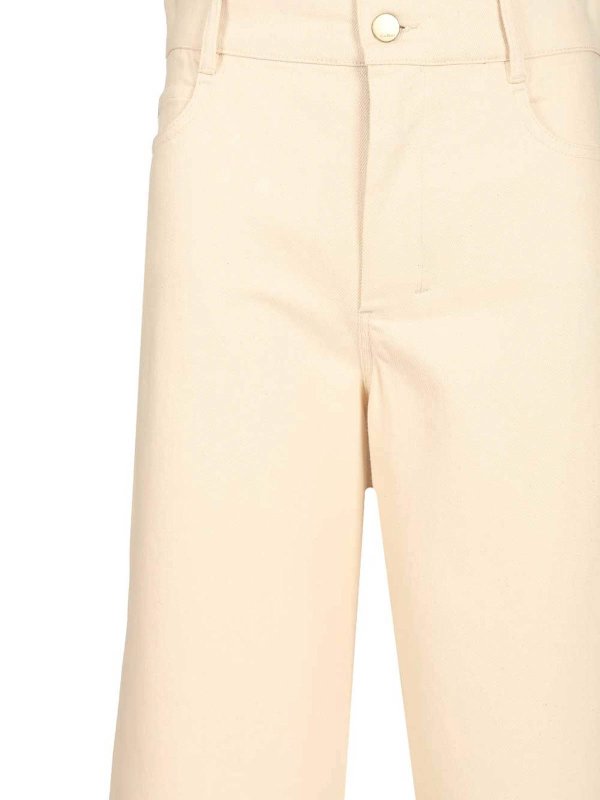 The Best Shops S MAX MARA: Jeans Rectos - Vaqueros Rectos - Blanco