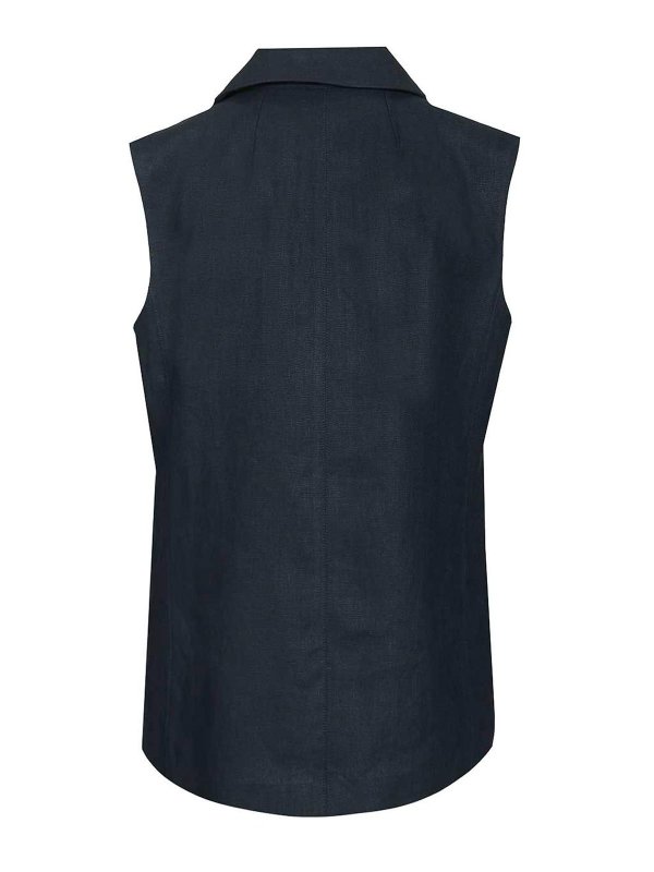 S MAX MARA: vests online - Double-Breasted Vest
