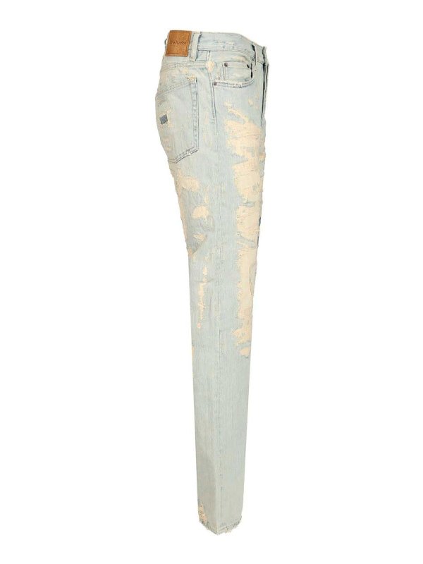 The Best Shops Acne Studios: Jeans à jambe droite - Jean Droit - Bleu Clair