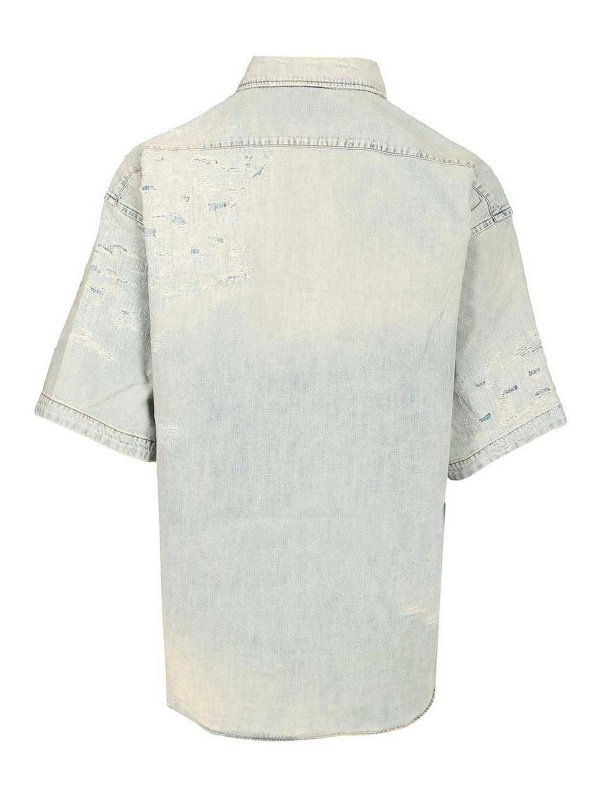 Acne Studios: camicie online - Camicia di jeans