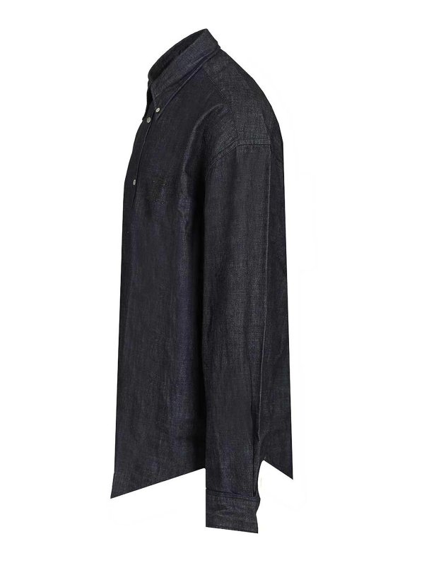 The Best Shops Acne Studios: Chemises - Chemise - Bleu