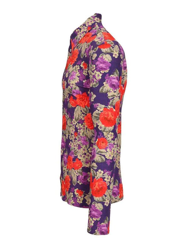 The Best Shops Acne Studios: camicie - Camicia con stampa floreale