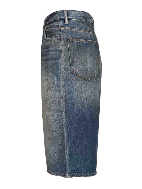 The Best Shops Acne Studios: Shorts - Short - Bleu