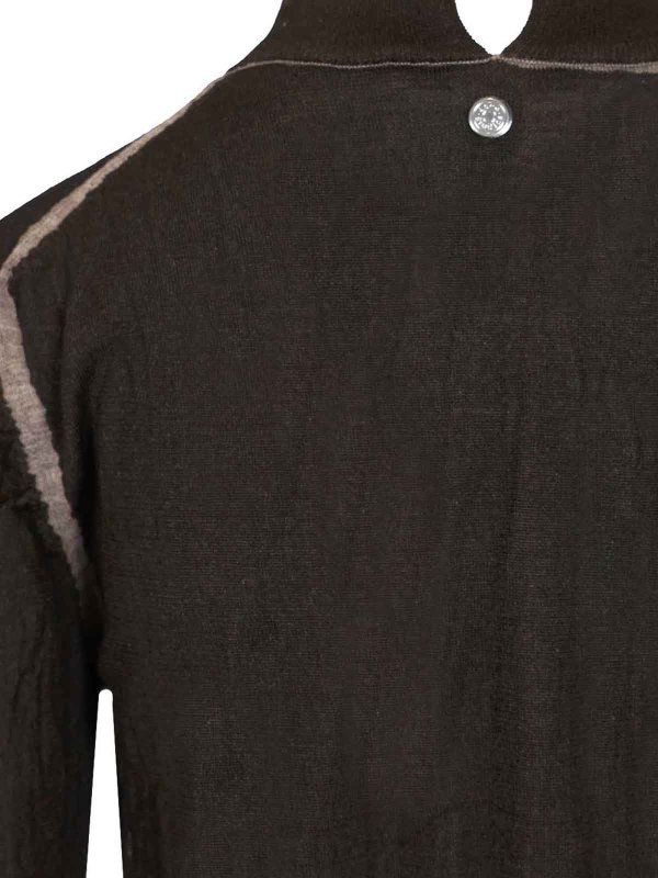 Acne Studios buy online Vネック - ブラウン