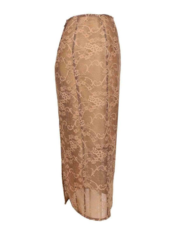 The Best Shops Acne Studios: Knielange und Midi Röcke - Midirock - Rosa