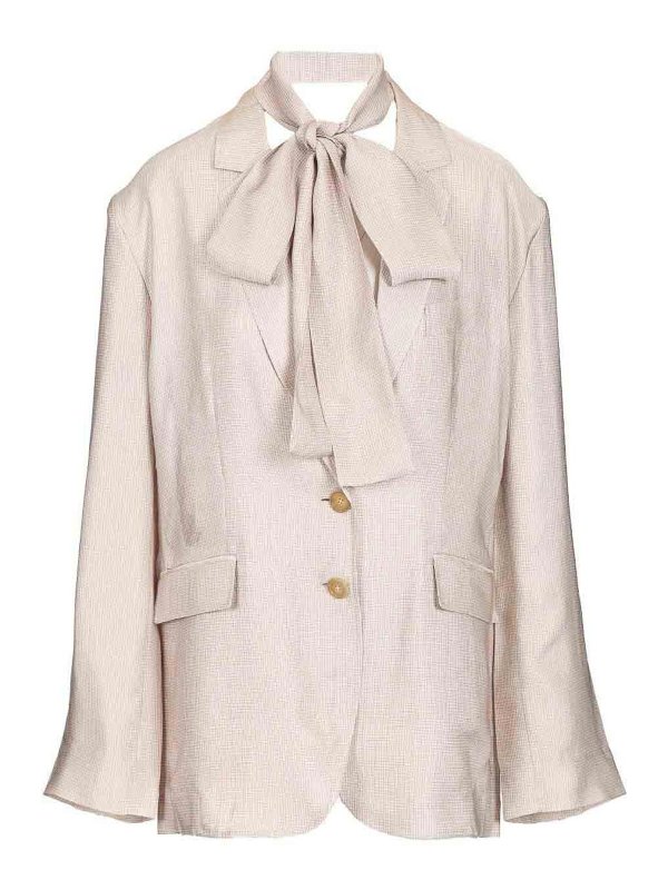 Acne Studios: blazers - Single-Breasted Jacket