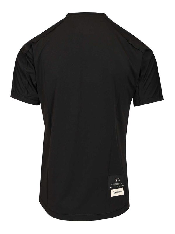 Y-3: Camisetas online - Camiseta - Negro