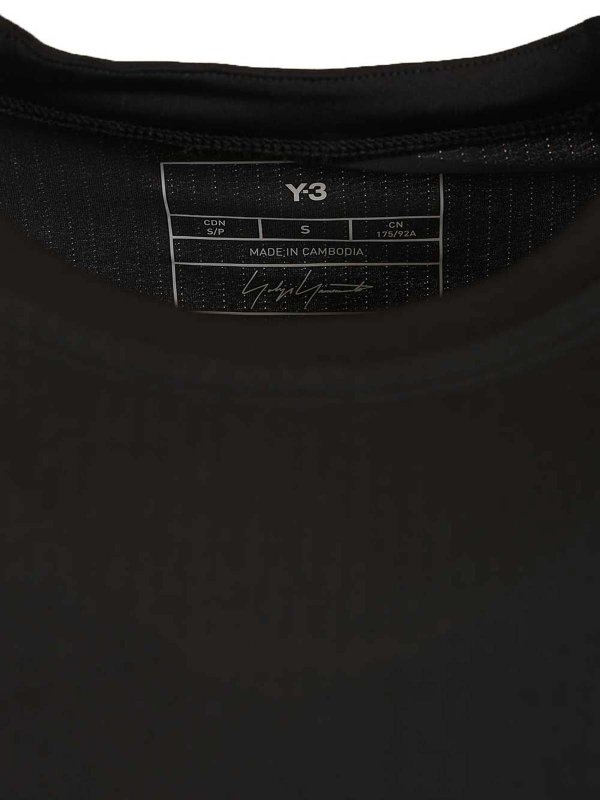 The Best Shops Y-3: Camisetas - Camiseta - Negro