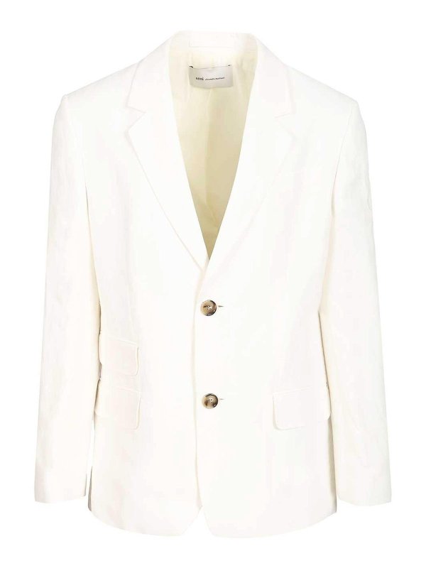 AMI PARIS: blazers - Single-Breasted Jacket