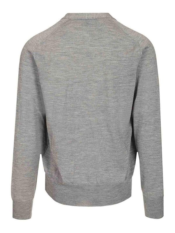 AMI PARIS: Cárdigans online - Cárdigan - Gris