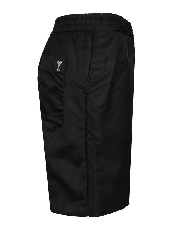 The Best Shops AMI PARIS: Trousers Shorts - Shorts With Elasticated Waist