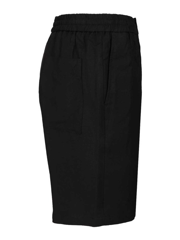 The Best Shops AMI PARIS: Trousers Shorts - Shorts With Elasticated Waist