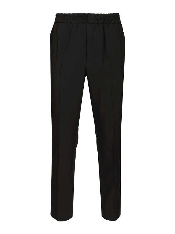 AMI PARIS: casual trousers - Elasticated Waist Trousers