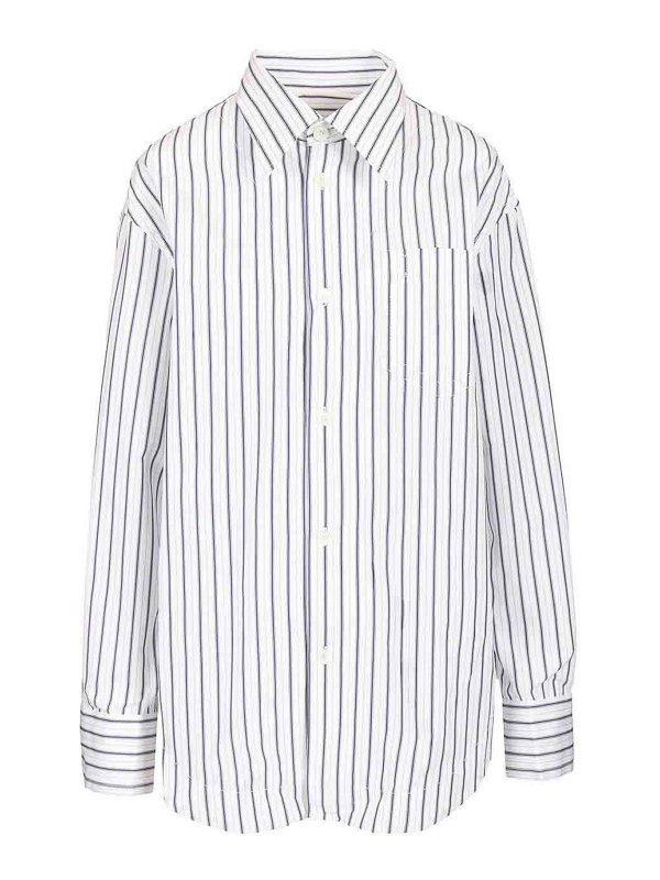AMI PARIS: camicie - Camicia a righe larghe