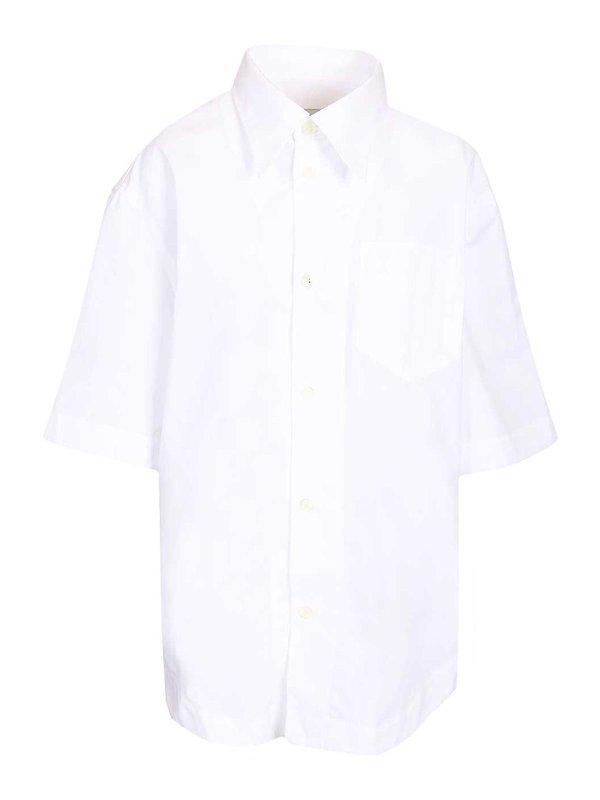AMI PARIS: Camisas - Camisa - Blanco
