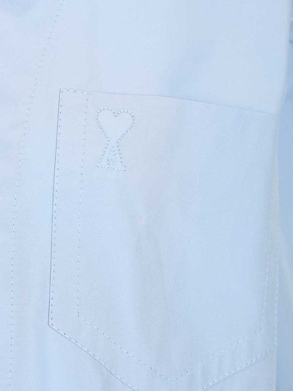 Chemise - Bleu Clair shop online: AMI PARIS
